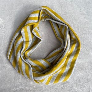 Yellow And Grey Scarf